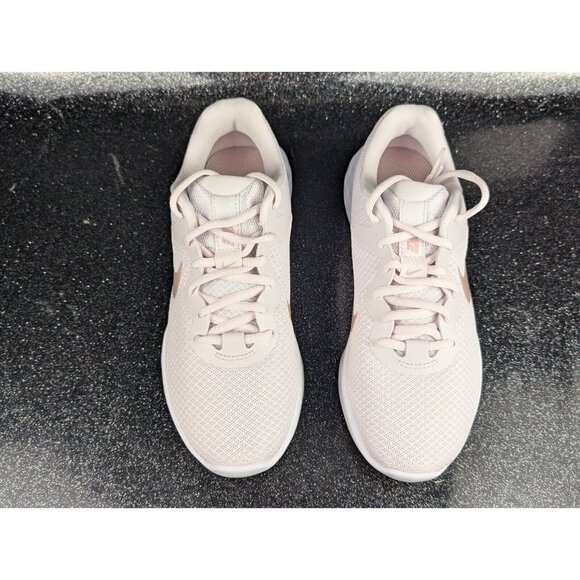 Nike Revolution 6NN Pink White Running Shoes DC3729 500 Women's Size 6.5 NIB - Picture 5 of 9
